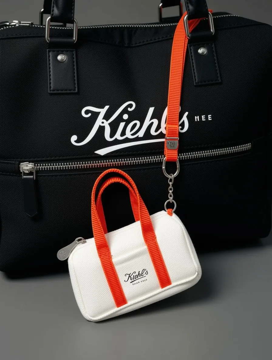 Mini bag keychain charm