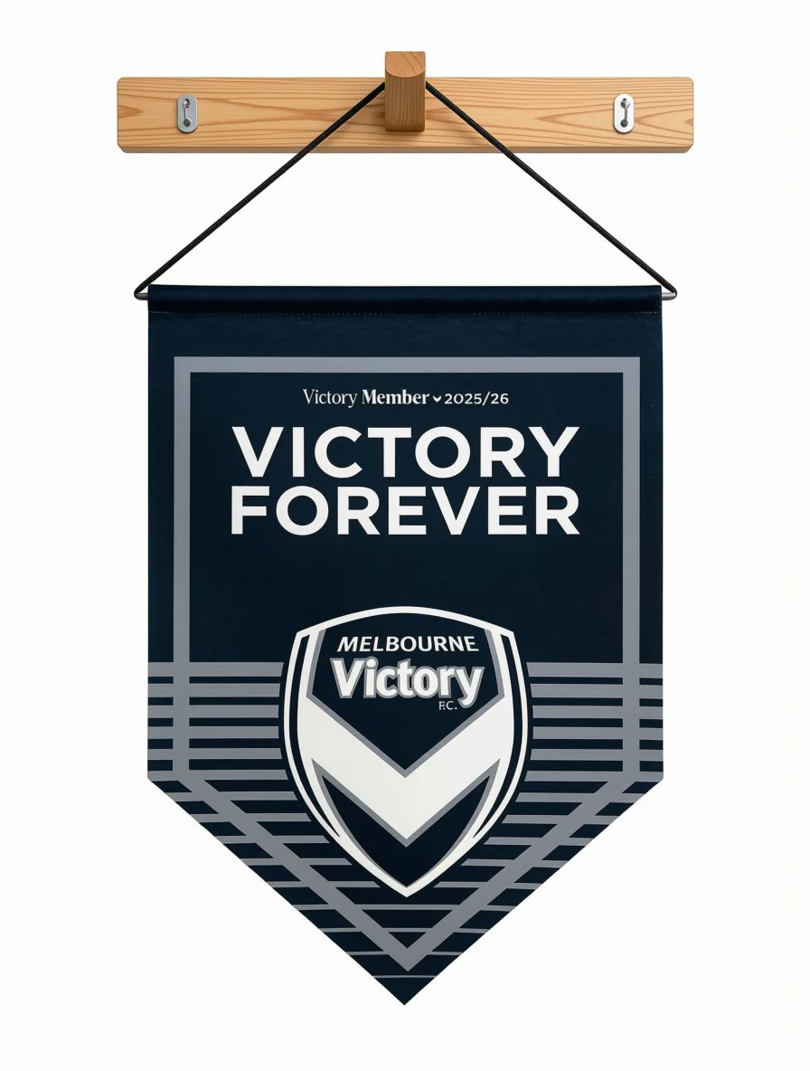 Printed wall pennant