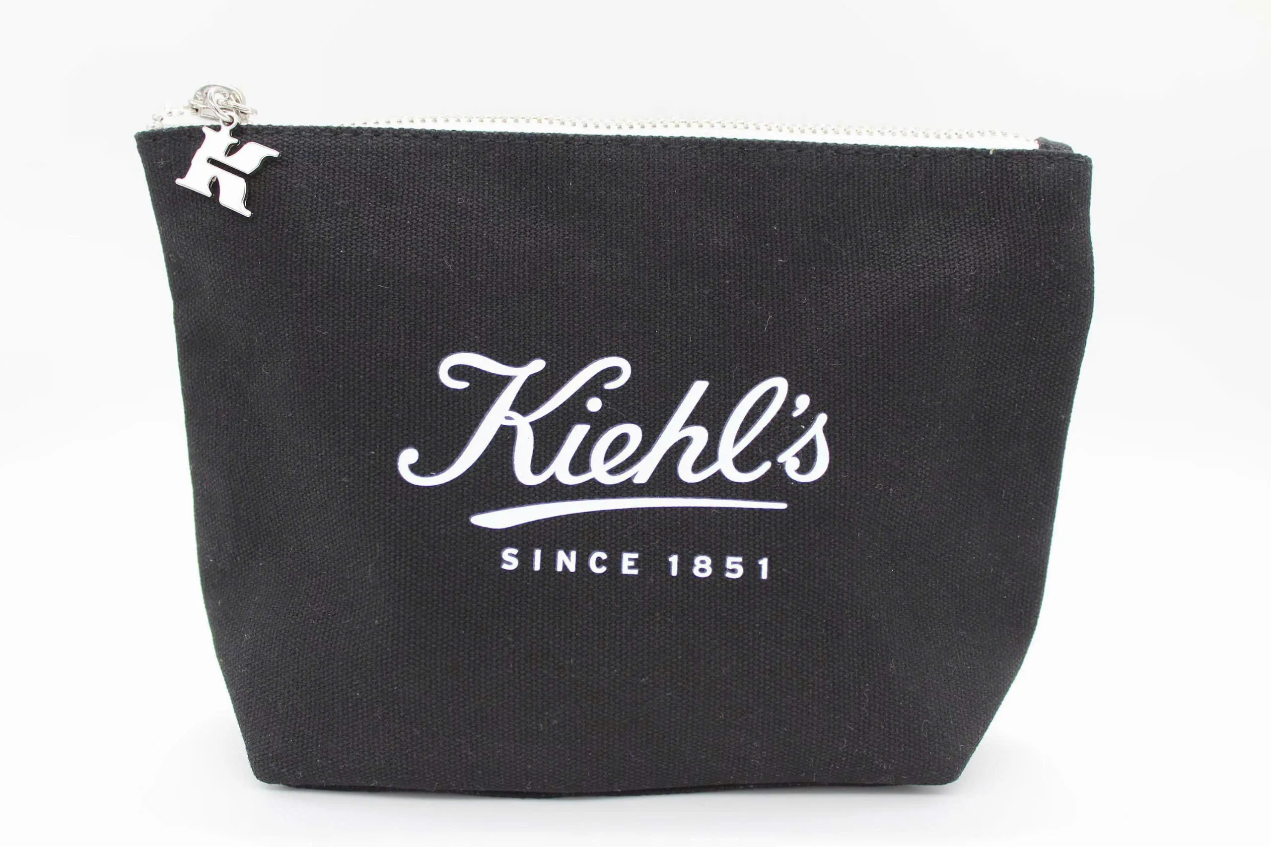 Canvas cosmetic pouch