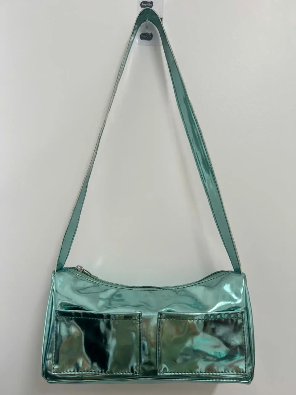 Iridescent PU shoulder bag