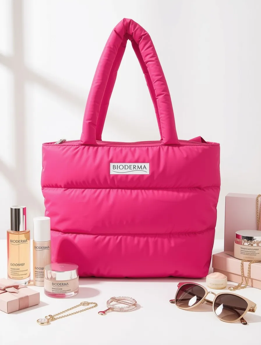 Multipurpose quilted tote bag