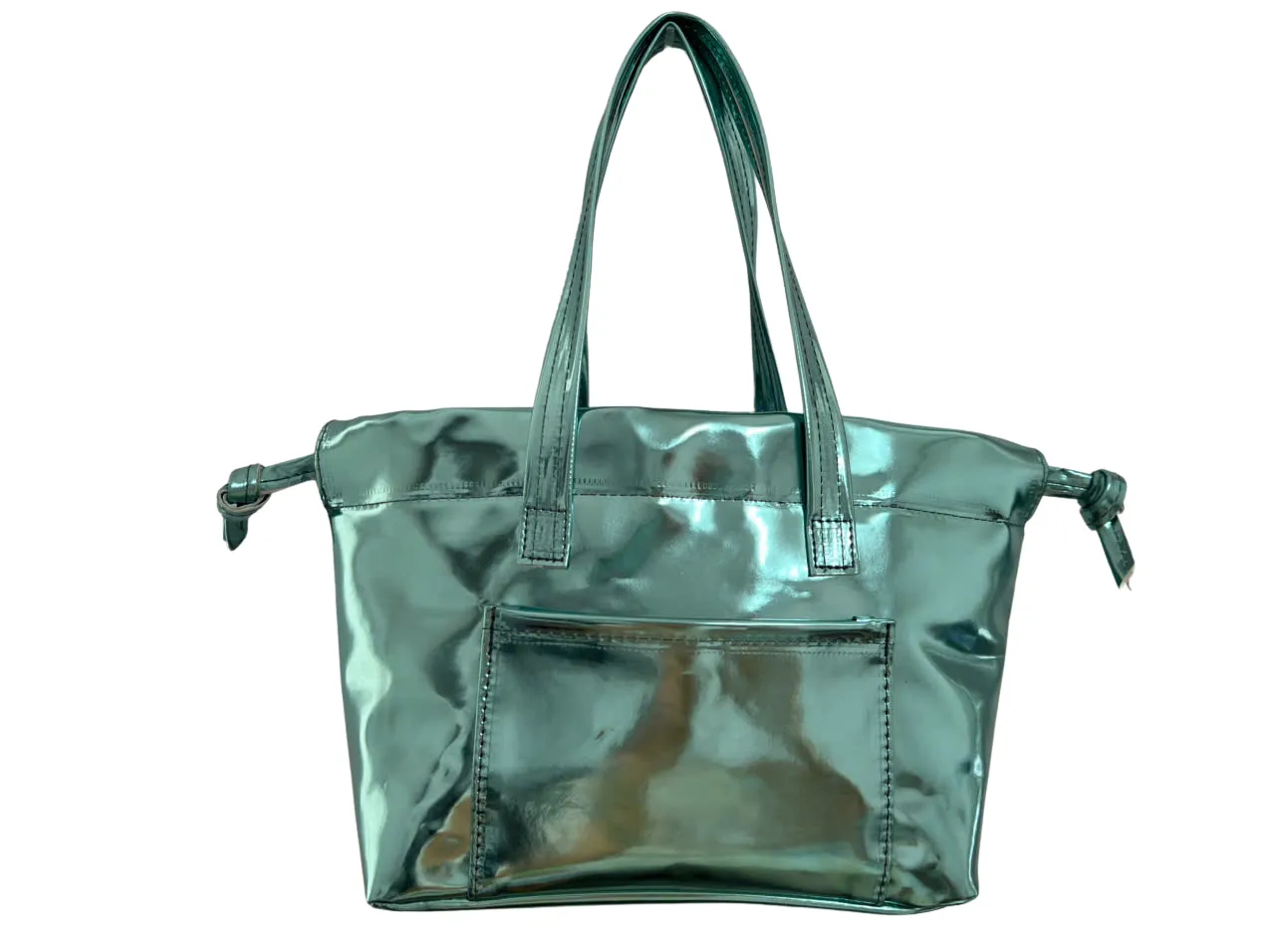 Iridescent PU handbag