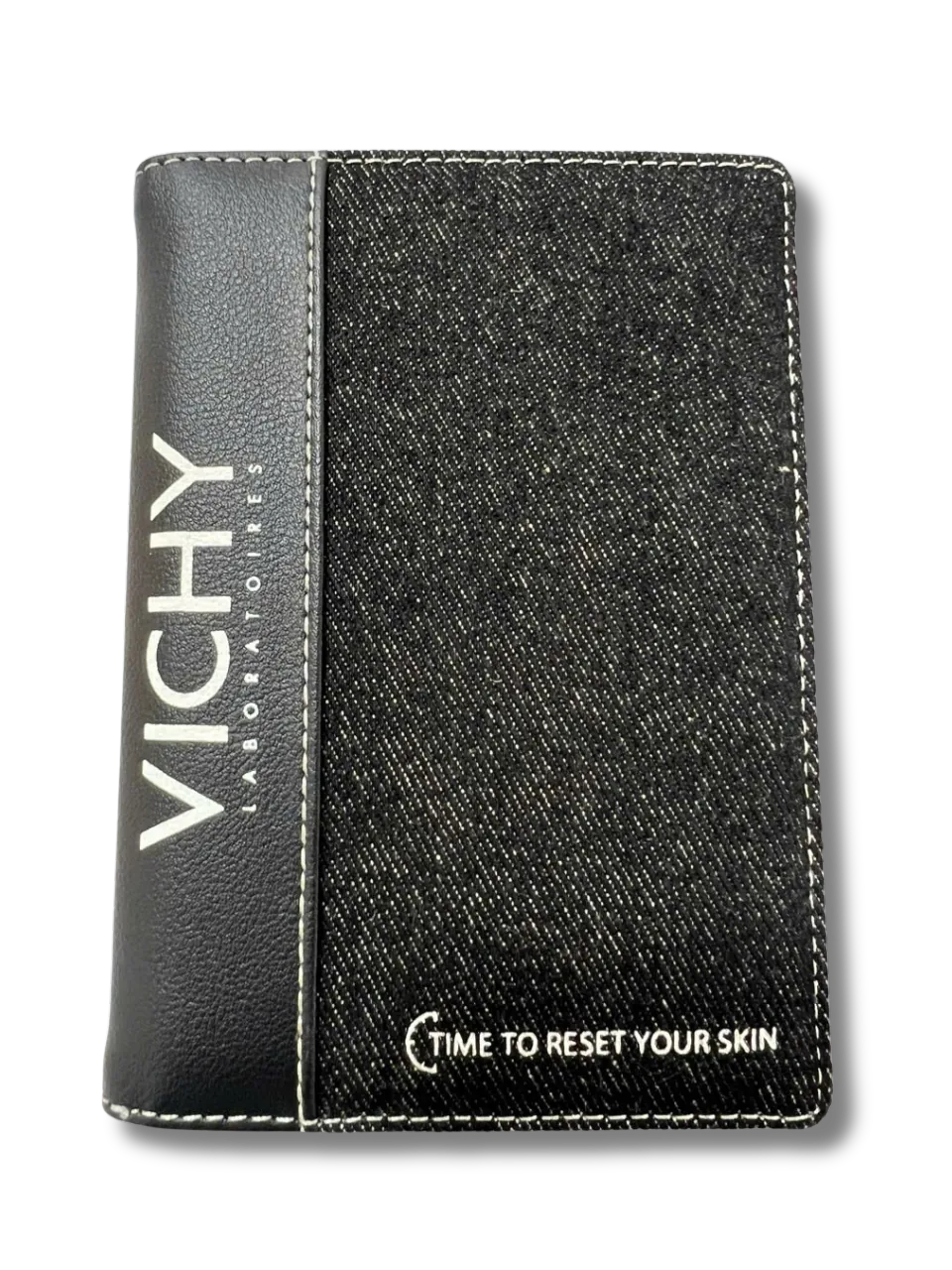 Denim passport holder