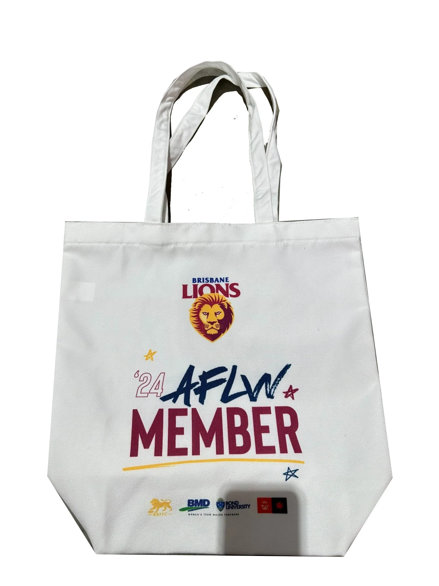 Large sublimation-printed tote bag