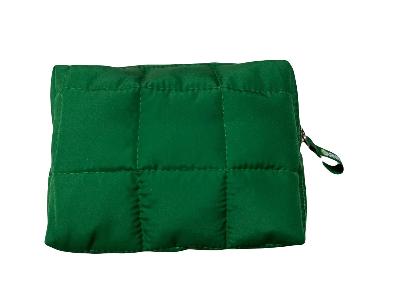 Quilted cosmetic bag