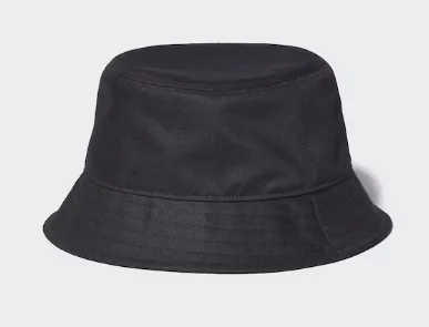 Black khaki cap