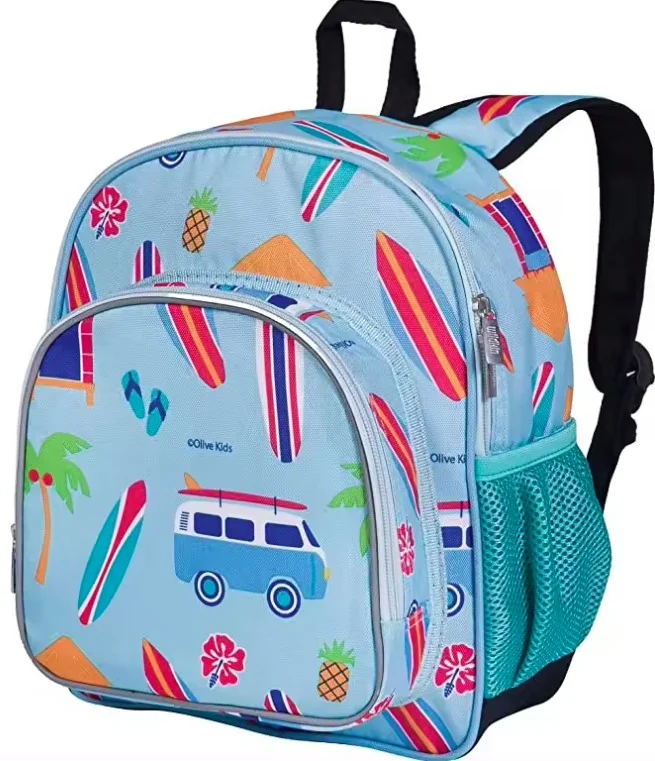 Sublimation-printed school backpack