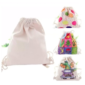 Balo rút vải canvas 