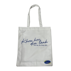 Túi canvas poly size lớn in decal 
